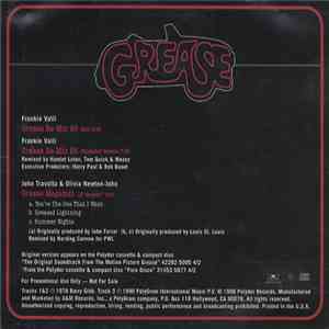 Frankie Valli / John Travolta And Olivia Newton-John - Grease Re-Mix 98 / The Grease Megamix mp3 album
