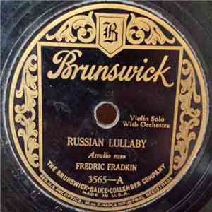 Fredric Fradkin - Russian Lullaby / So Blue mp3 album