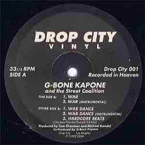 G-Bone Kapone and The Street Coalition - War mp3 album