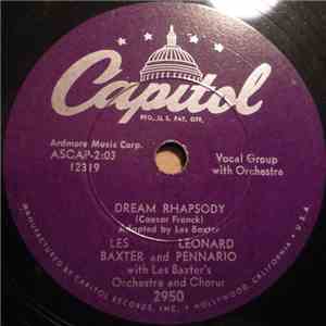 Les Baxter And Leonard Pennario With Les Baxter's Orchestra And Chorus - Midnight On The Cliffs / Dream Rhapsody mp3 album