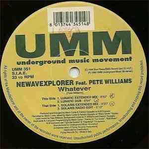 Newavexplorer Feat. Pete Williams - Whatever mp3 album