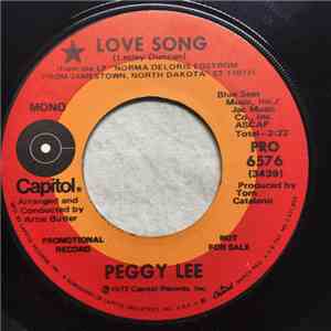 Peggy Lee - Love Song mp3 album
