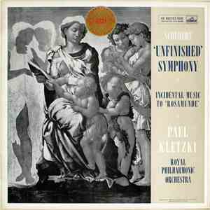 Schubert – Paul Kletzki, Royal Philharmonic Orchestra - 'Unfinished' Symphony • Incidental Music To 'Rosamunde' mp3 album