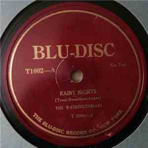 The Washingtonians - Rainy Nights / Choo Choo mp3 album