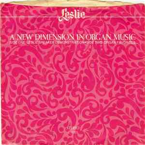 Unknown Artist - A New Dimension In Organ Music mp3 album