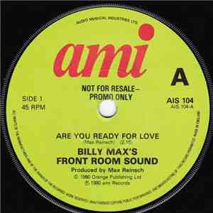 Billy Max's Front Room Sound - Are You Ready For Love mp3 album