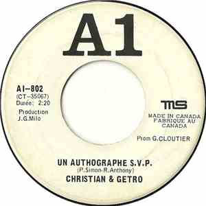 Christian & Getro - Un Autographe S.V.P. / Bye Bye Love mp3 album