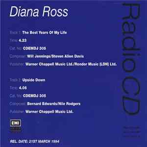 Diana Ross - The Best Years Of My Life / Upside Down mp3 album