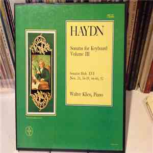 Haydn – Walter Klien - Sonatas for Keyboard Volume III mp3 album