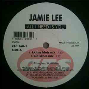 Jamie Lee - All I Need Is You mp3 album
