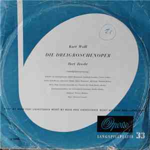 Kurt Weill - Bert Brecht - Die Dreigroschenoper mp3 album