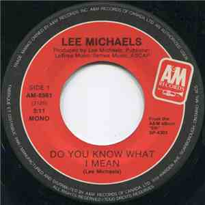 Lee Michaels - Do You Know What I Mean / Can I Get A Witness mp3 album