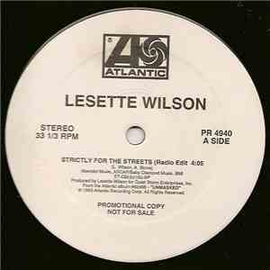 Lesette Wilson - Strictly For The Streets mp3 album
