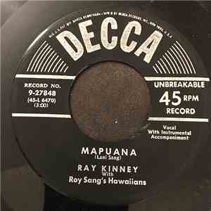 Ray Kinney With Roy Sang's Hawaiians - Mapuana / Heaven Is In Blue Hawaii mp3 album