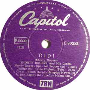 Shorty Rogers And His Giants - Didi / Four Mothers mp3 album