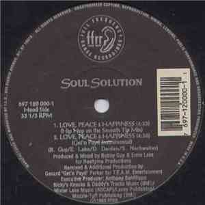 Soul Solution - Love, Peace & Happiness mp3 album