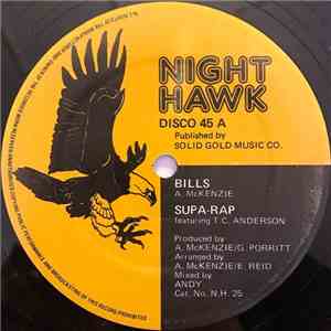 Supa-Rap featuring T.C. Anderson - Bills mp3 album