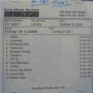 System Of A Down - Hypnotize mp3 album