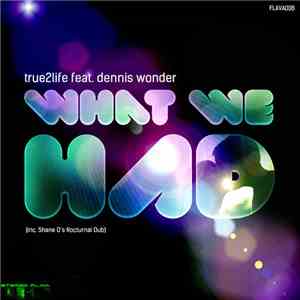 True2Life - What We Had mp3 album