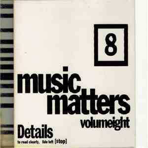 Various - Music Matters Volume 8 mp3 album
