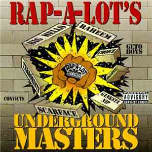 Various - Rap-A-Lot´s Underground Masters mp3 album