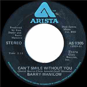 Barry Manilow - Can't Smile Without You / Sunrise mp3 album