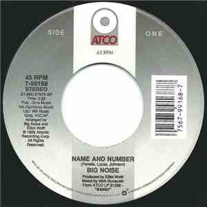 Big Noise  - Name And Number mp3 album
