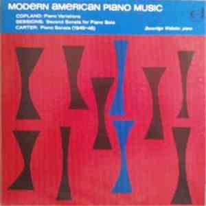 Copland / Sessions / Carter - Beveridge Webster - Modern American Piano Music mp3 album