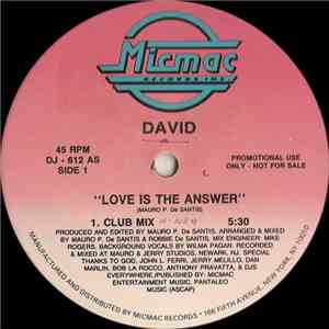 David - Love Is The Answer mp3 album