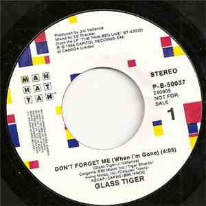 Glass Tiger - Don't Forget Me (When I'm Gone) mp3 album