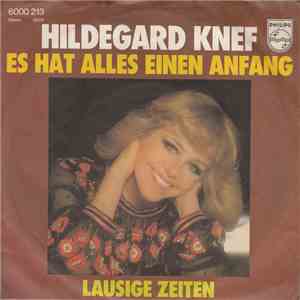 Hildegard Knef - Es Hat Alles Einen Anfang mp3 album