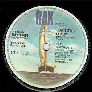 Hot Chocolate - Don't Stop It Now / Beautiful Lady mp3 album