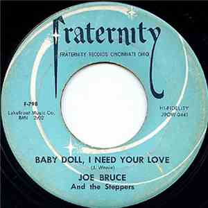 Joe Bruce And The Steppers - Baby Doll, I Need Your Love / O.K. I'm On My Way mp3 album