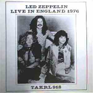 Led Zeppelin - Live In England 1976 mp3 album