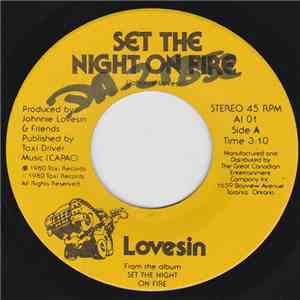 Lovesin - Set The Night On Fire / Don't Cut Me Out mp3 album