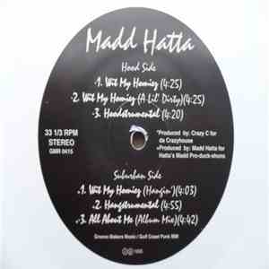 Madd Hatta - Wit My Homiez mp3 album