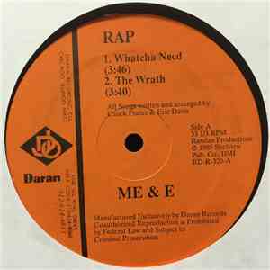 Me & E - Rap mp3 album