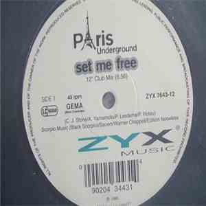 Paris Underground - Set Me Free mp3 album