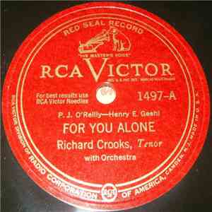 Richard Crooks  - For You Alone / Because mp3 album
