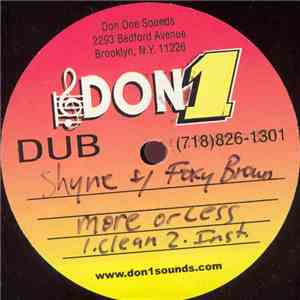 Shyne Featuring Foxy Brown - More Or Less mp3 album