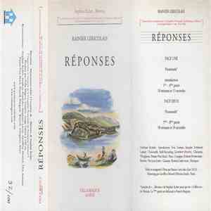 Stephan Eicher, Rainier Lericolais - Réponses mp3 album