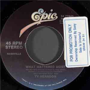 Ty Herndon - What Mattered Most mp3 album