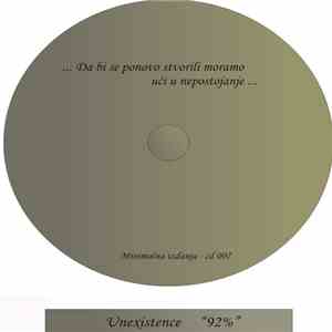 Unexistence  - 92 % mp3 album