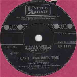 Vince Edwards - I Can't Turn Back Time mp3 album