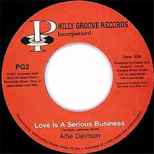 Alfie Davison / Flashlight  - Love Is A Serious Business / Beware She's Pulling My Strings mp3 album