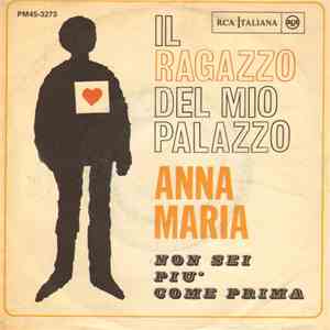 Anna Maria  - Il Ragazzo Del Mio Palazzo mp3 album