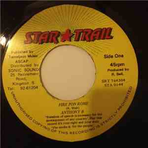 Anthony B - Fire Pon Rome mp3 album