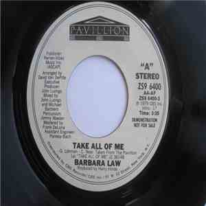 Barbara Law - Take All Of Me / Can You Read My Mind mp3 album