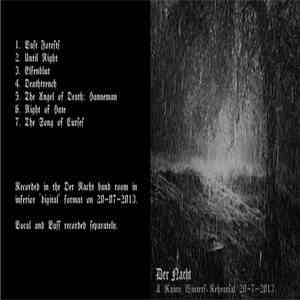 Der Nacht - A Rainy Winters Rehearsal 20-7-2013 mp3 album