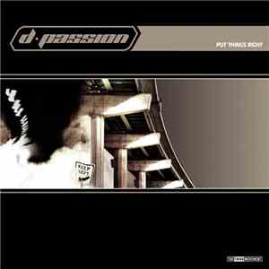 D-Passion - Put Things Right mp3 album